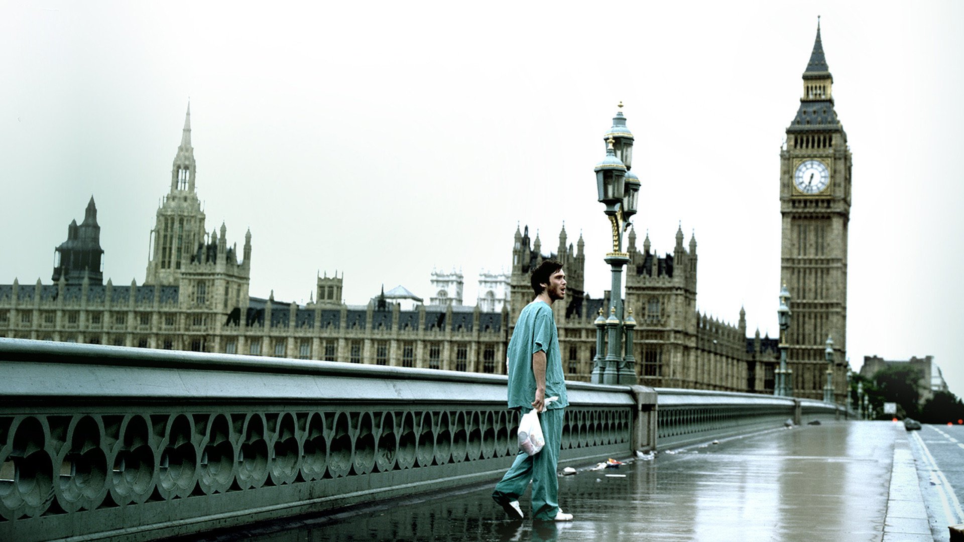 28 Days Later filminden boş Londra sahnesi